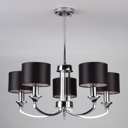Подвесной светильник Eurosvet 60067/5 хром Diana