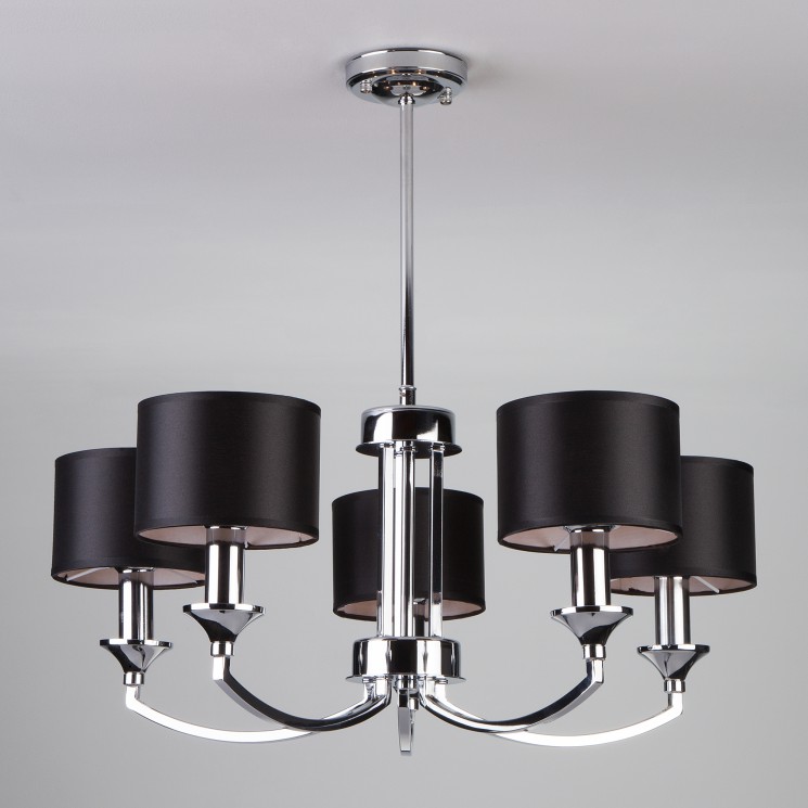 Подвесной светильник Eurosvet 60067/5 хром Diana