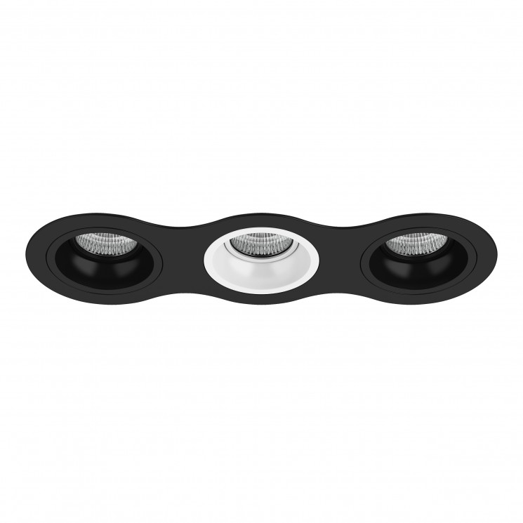 Комплект из светильников и рамки DOMINO  Lightstar D637070607