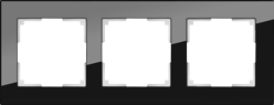 Рамка на 3 поста черный Werkel W0031108 (WL01-Frame-03 Favorit)