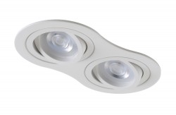 Светильник встроенный Crystal Lux CLT 001С2 WH