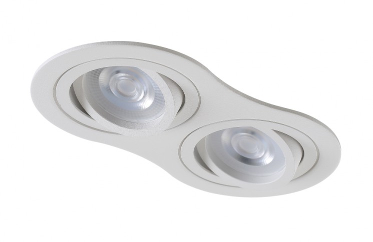 Светильник встроенный Crystal Lux CLT 001С2 WH