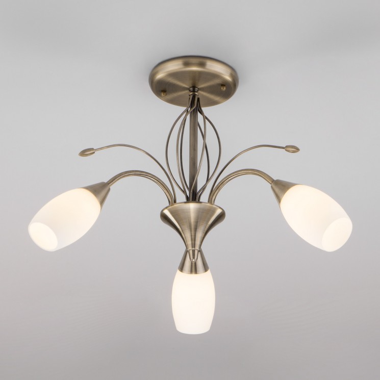 Потолочный светильник  Eurosvet Ginevra 30280/3 античная бронза