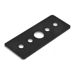 Прямой соединитель для подвесного, накладного/встраиваемого шинопровода SKYFLAT ST Luce Черный        ST067.409.15