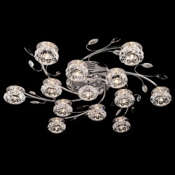 Потолочный светильник  Eurosvet Irma 4863/13 хром/синий+красный+фиолетовый