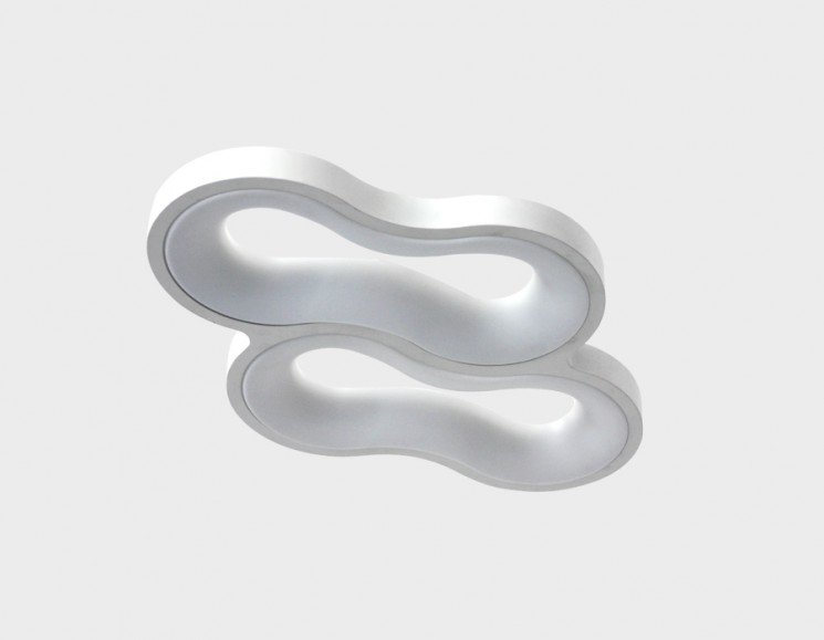 Управляемый светильник Ambrella light FG2112 WH 96W D400*280 ORBITAL GRANULE