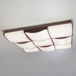 Потолочный светодиодный светильник Eurosvet 90031/9 кофе Relief