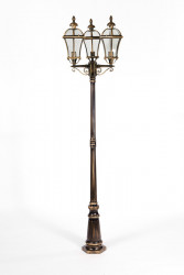 Уличный фонарный столб YAOHUALUX 95209LB Gb ROMA L