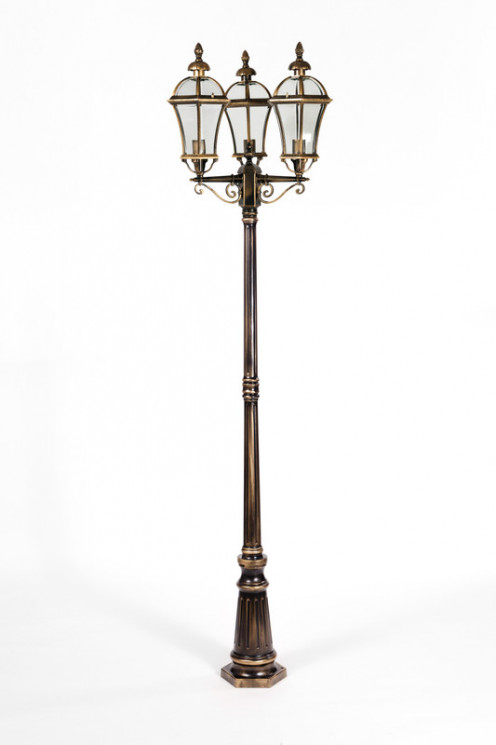 Уличный фонарный столб YAOHUALUX 95209LB Gb ROMA L