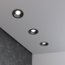 Встраиваемый светильник Elektrostandard 15266/LED 7W 4200K BK черный Lin