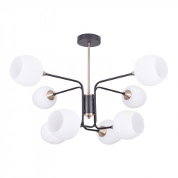 Люстра на штанге ARTE Lamp A3564PL-8BK SKAT