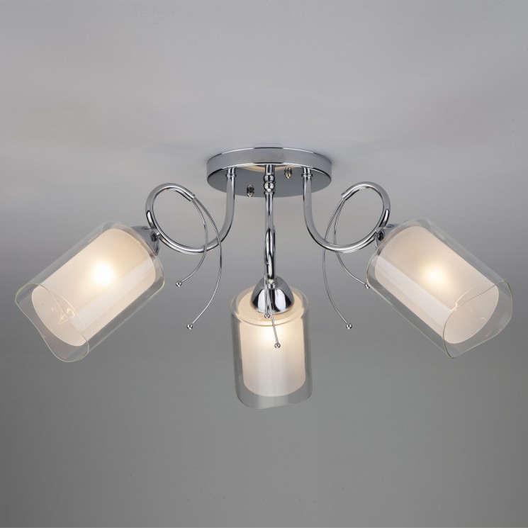 Потолочный светильник Eurosvet 30122/3 хром Renee