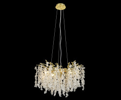 Люстра Kink Light Шарми золото d76 h200 G9 10*7W 07879-76D,33