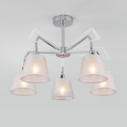 Потолочный светильник  Eurosvet Alicante 60082/5 хром