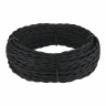 Ретро кабель витой 3х1,5 (черный) 20 м (под заказ) W6453208 Werkel
