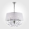 Подвесной светильник  Eurosvet Gloria 10068/5 хром/прозрачный хрусталь Strotskis
