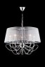 Подвесной светильник  Eurosvet Gloria 10068/5 хром/прозрачный хрусталь Strotskis