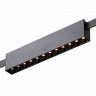 Магнитный трековый светильник ST Luce FARM Черный LED 1*12W 4000K 609Lm Ra90 40 IP20 L232xW24x   ST816.446.12