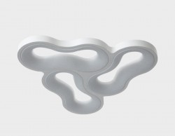 Управляемый светильник Ambrella light FG2113 WH 144W D530 ORBITAL GRANULE