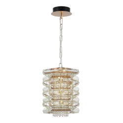 Светильник подвесной ST Luce медь/прозрачный E14 1*40W          SL6137.203.01