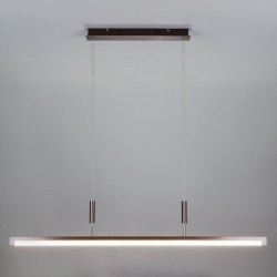 Подвесной светодиодный светильник Eurosvet 90030/1 коричневый Line