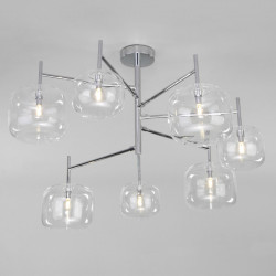 Люстра на штанге Eurosvet 70128/7 хром Jar