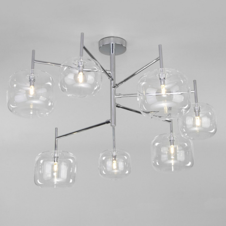 Люстра на штанге Eurosvet 70128/7 хром Jar