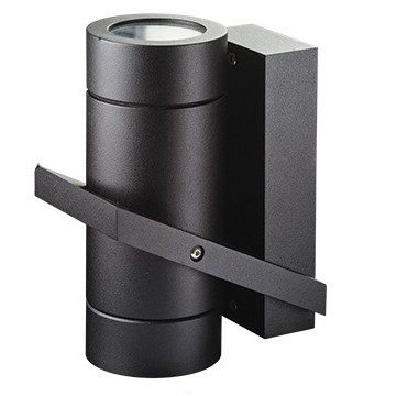 Светильник ITALLINE BOK 12A black IP54 влагозащищенный