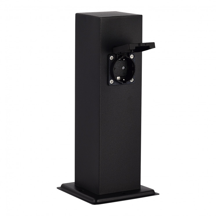 Садовая розетка на 2 розетки ST-Luce черный - -*15W SL9012.405.00 SOCKET