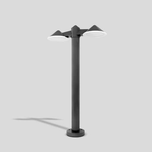 Ландшафтный столбик Lutec W21876N3-950 Gr CONE