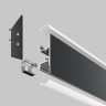 Настенный алюминиевый профиль с экраном Maytoni Technical ALM-1848-B-2M 18х48мм 2 м