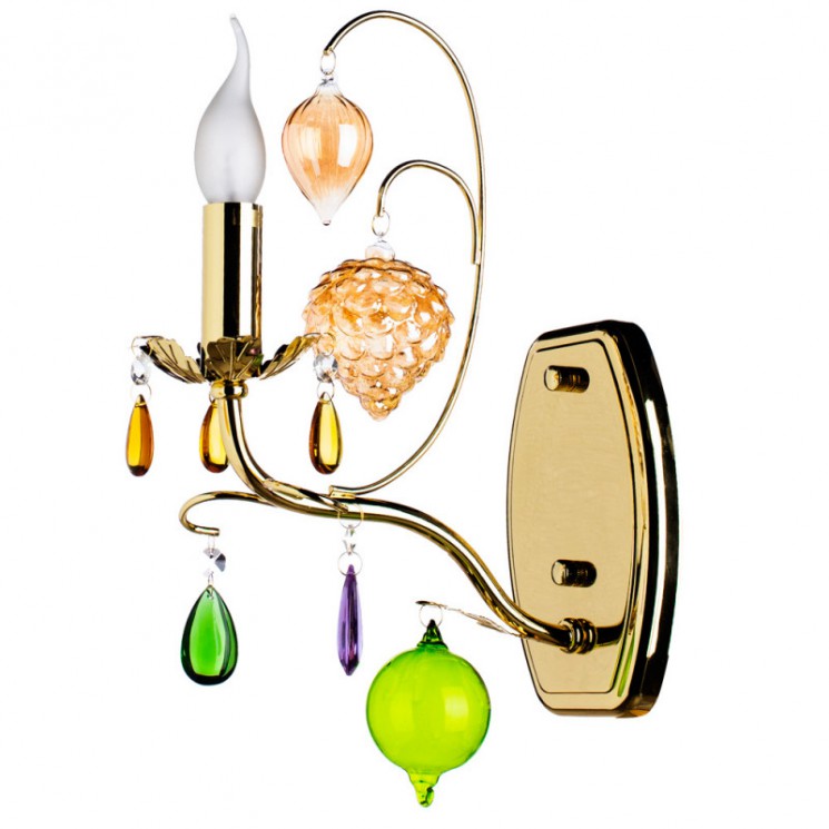 Светильник настенный Arte lamp RICCHEZZA A2011AP-1GO