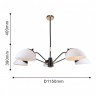 Подвесная люстра F-Promo 2686-5P VITRA
