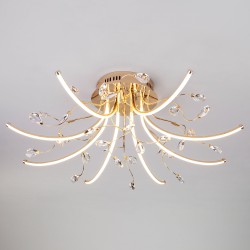 Потолочный светильник Eurosvet 90087/8 золото Sacura