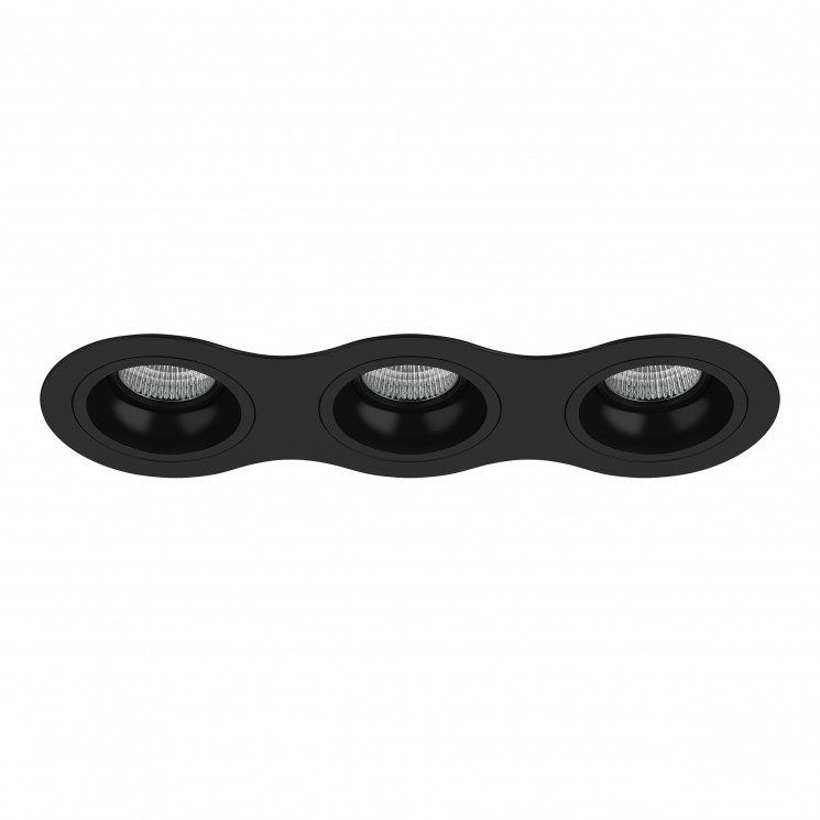 Комплект из светильников и рамки DOMINO  Lightstar D637070707