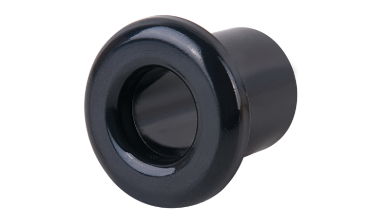 Втулка для вывода кабеля из стены 2 шт.черный Ретро Werkel W6421108 (WL18-18-01)