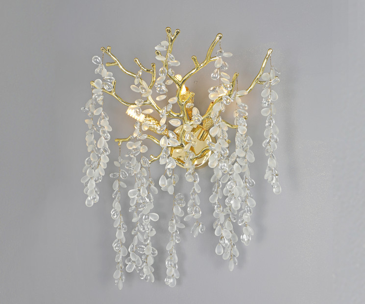 Светильник Kink Light Шарми золото w39,5*32,5 h39,5 G9 3*7W 07879D,33