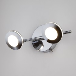 Светильник настенный Eurosvet Rоund 20002/2 хром