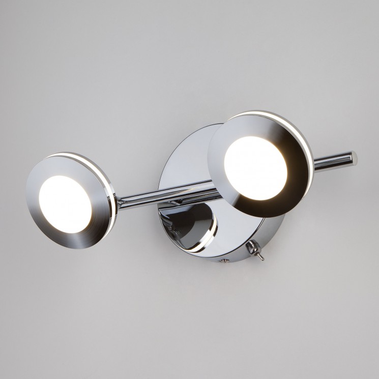 Светильник настенный Eurosvet Rоund 20002/2 хром