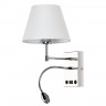 Бра ARTE Lamp A2581AP-2CC Elba