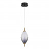 Светильник подвесной ST Luce Черный/Белый, Дымчатый LED 1*8W 3000K        SL6130.403.06