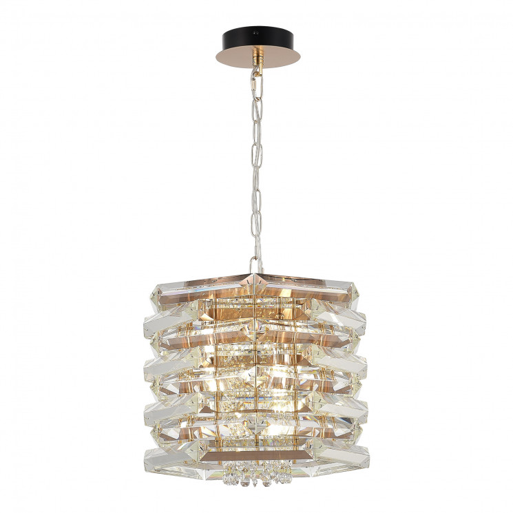 Светильник подвесной ST Luce медь/прозрачный E14 4*40W          SL6137.203.04