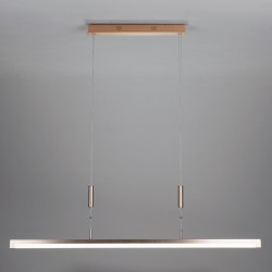 Подвесной светодиодный светильник Eurosvet 90030/1 золото Line