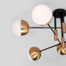 Люстра на штанге Eurosvet 70129/6 латунь NUVOLA