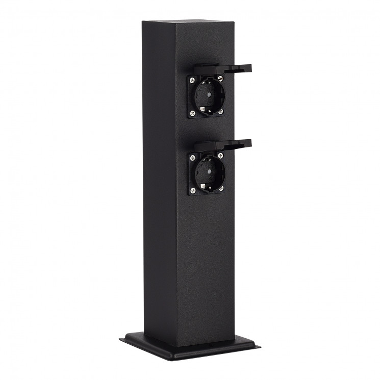 Садовая розетка на 4 розетки ST-Luce черный - -*15W SL9012.415.00 SOCKET