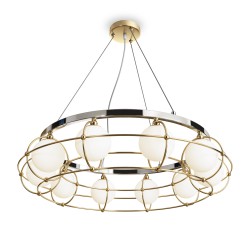 Подвесной светильник Maytoni Carcass MOD312PL-10GCH