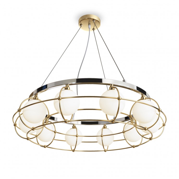 Подвесной светильник Maytoni Carcass MOD312PL-10GCH