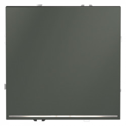 Выключатель одноклавишный VOLTUM VLS010206 титан