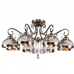 Люстра потолочная Stilfort 1005/05/08P Lori 8*E27*60W