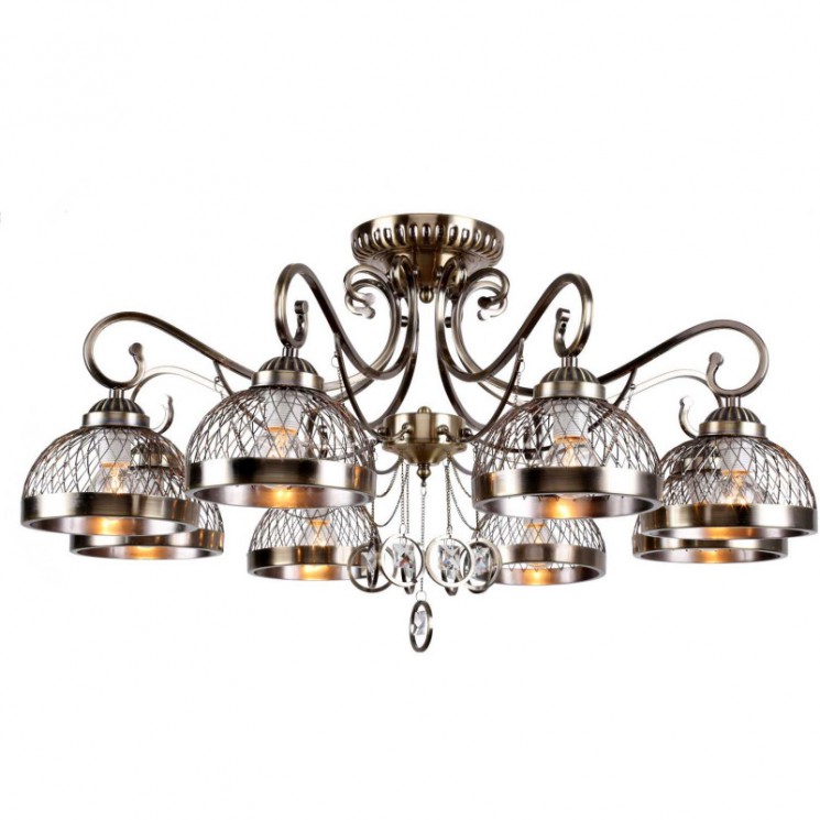 Люстра потолочная Stilfort 1005/05/08P Lori 8*E27*60W